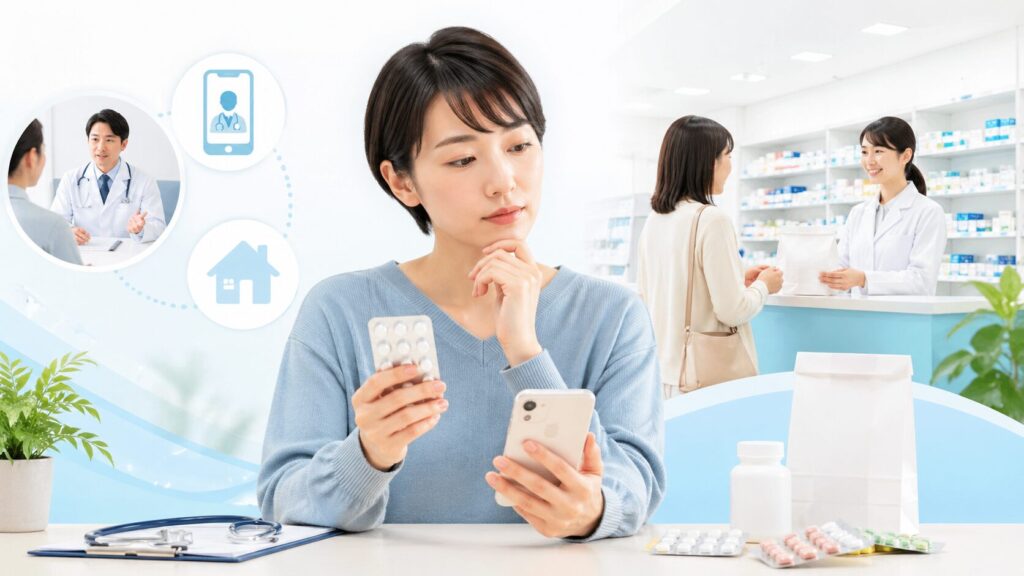 受診せず薬だけもらう受診せず薬だけもらうことは可能？日本の医薬品販売の基礎知識