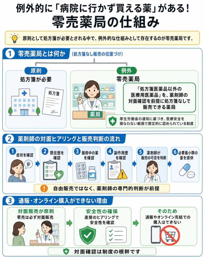 零売薬局の仕組み